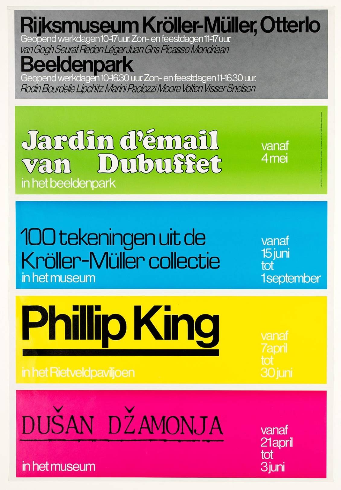 Affiche, 1974