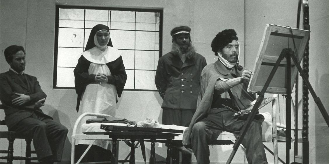 Visit to Japan to accompany a major loan exhibition of Van Gogh, 1959