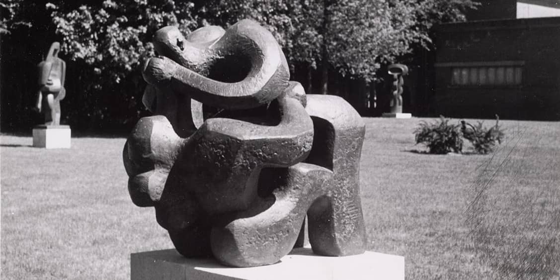 Tentoonstellingsoverzicht Jacques Lipchitz, 116 beeldhouwwerken, 1958