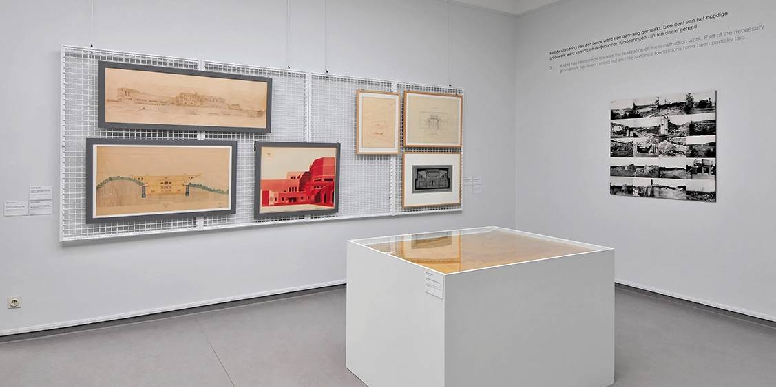 Tentoonstellingsoverzicht 'Het scheppen van een blijvend monument', 2010
